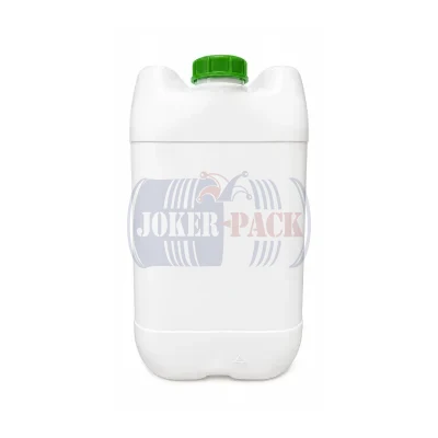 20 literes Tejfehér HDPE műanyag kanna  - használt