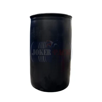 220-Litre MAUSER Black Used, Cleaned Plastic Drum, Fixed Head