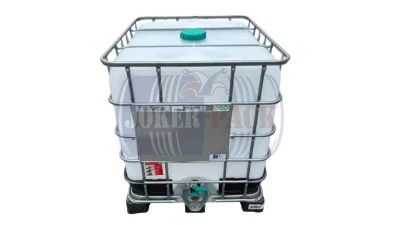 SCHÜTZ MX- 1000 Literes erősített , Műanyag raklapos mosott IBC tartály /Élelmiszeres/ Un, Hibátlan ,újszerű állapot!