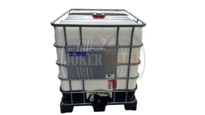 SCHÜTZ MX- 1000 Literes ,TEJFEHÉR BALLONOS!  Műanyag raklapos mosott IBC tartály /Esővízre, használati vízre/  Hibátlan ,újszerű állapot!