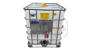 SCHÜTZ MX-EX  speciális 1000 literes mosott IBC tartály,UN
