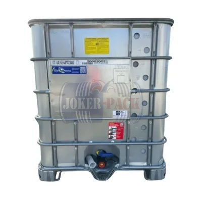 SCHÜTZ SX-EX speciális 1000 literes mosott , Fém palástos IBC tartály,UN