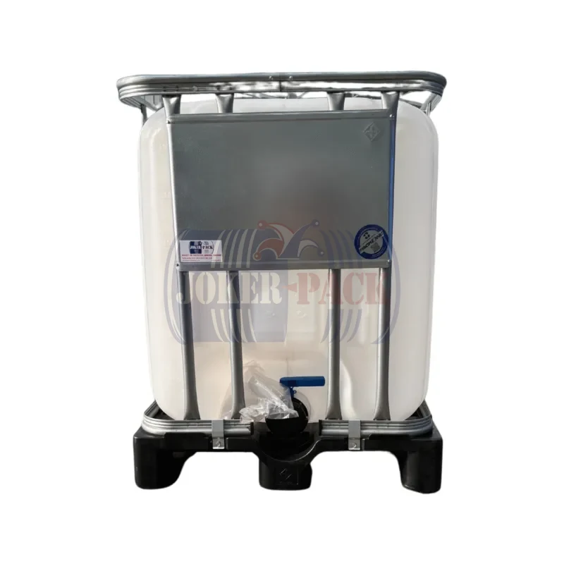 WERIT MX-640 literes,műanyag raklapos,mosott IBC tartály ,Élelmiszeres